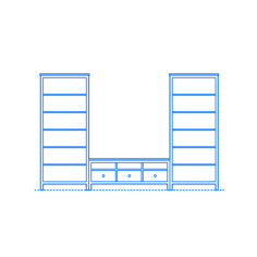 Furniture Entertainment Center Media Center Ikea Hemnes Tv Storage Combination Bookcases Wide Tracing Svg Vector, Free Vectors File